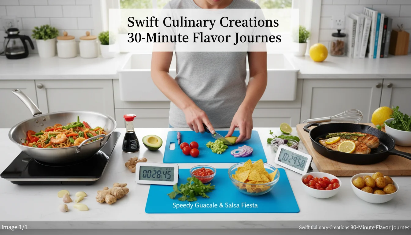 30-Minute Flavor - 30-Minute - Swift Culinary Creations 30-Minute Flavor Journeys - Whip delicious meals - Gemini Auto Post